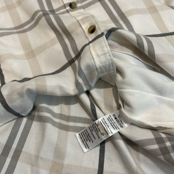 NWT Jachs Girlfriend Ladies Flannel Button Plaid Shirt Size XXL 2X Plus Size‎ - Picture 16 of 16